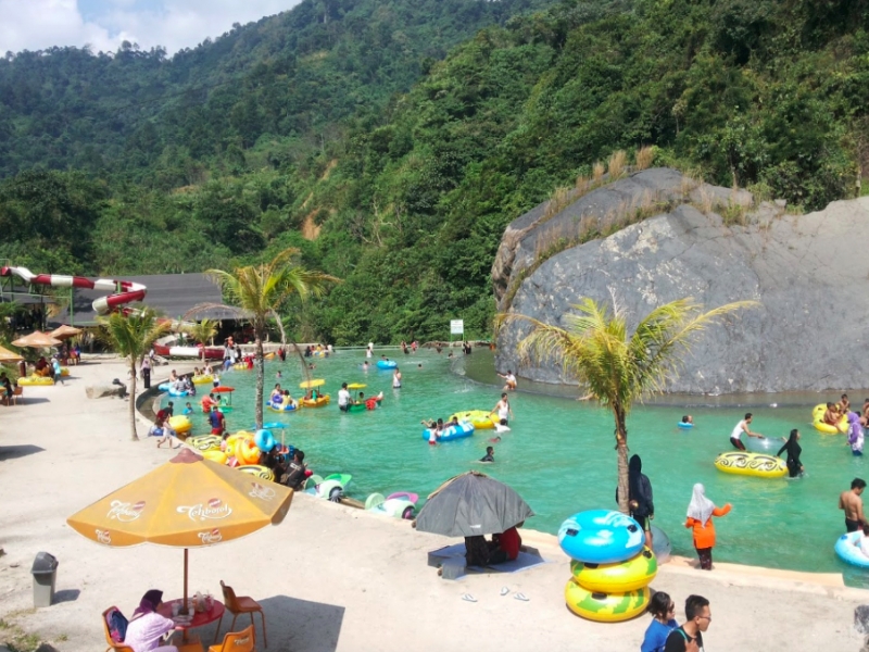 Curug Bidadari Merupakan Sebuah Destinasi Wisata Yang Berlokasi Di Kawasan Sentul Paradise Park