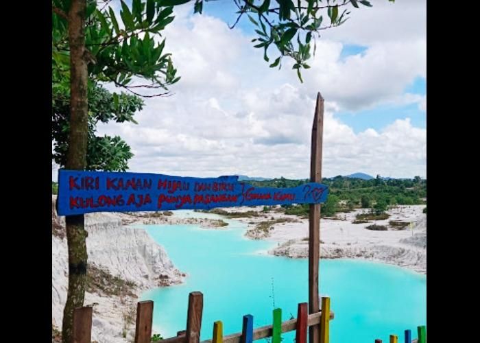 Foto: danau kaolin belitung ( gmap / RIYAN YEFTA PURBA )